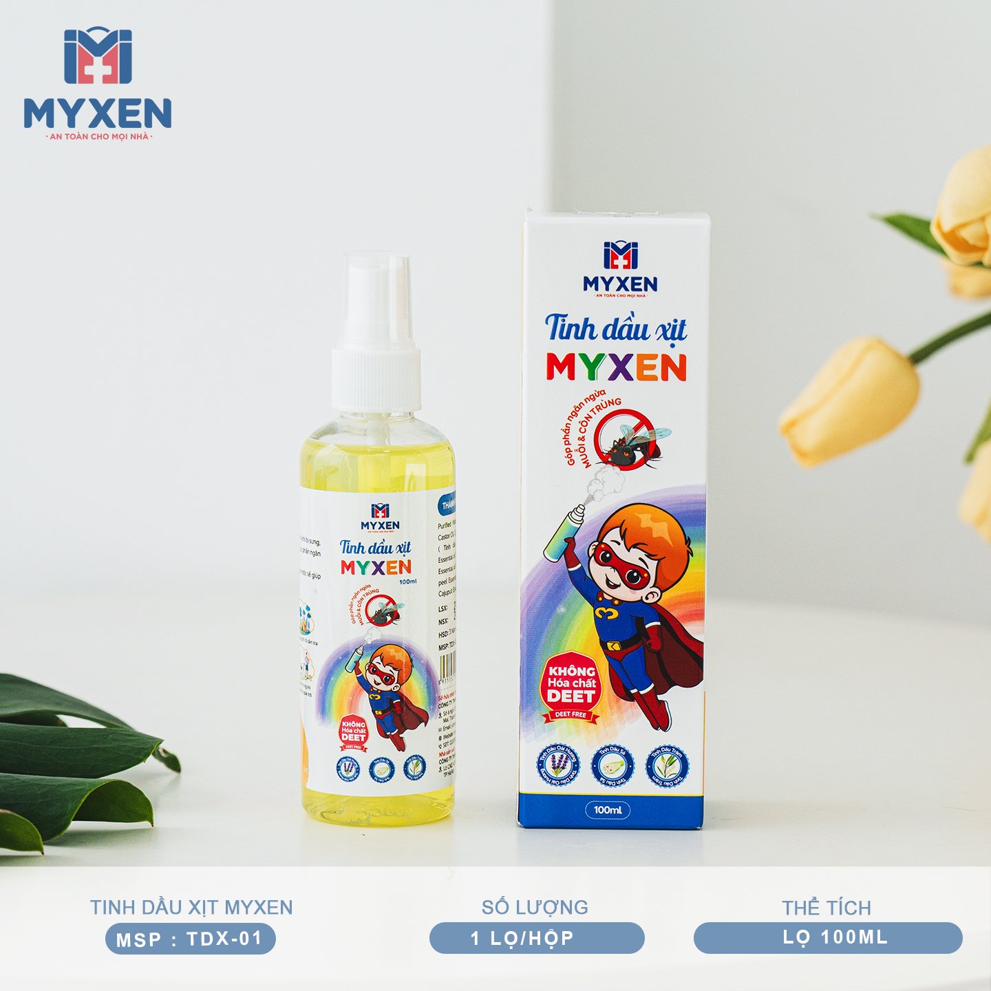 Tinh Dầu Xịt MYXEN