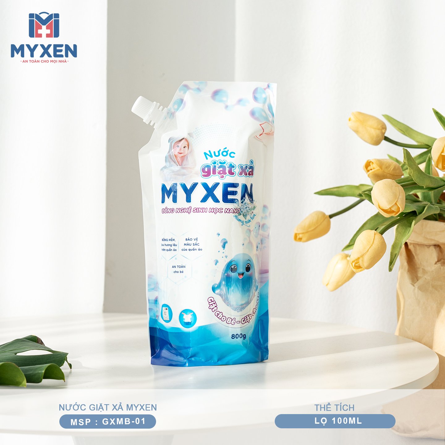 Nước Giặt Xả MYXEN