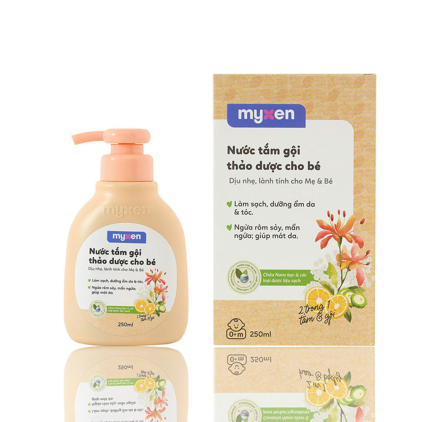 Nước Tắm Gội Thảo Dược Cho Bé
