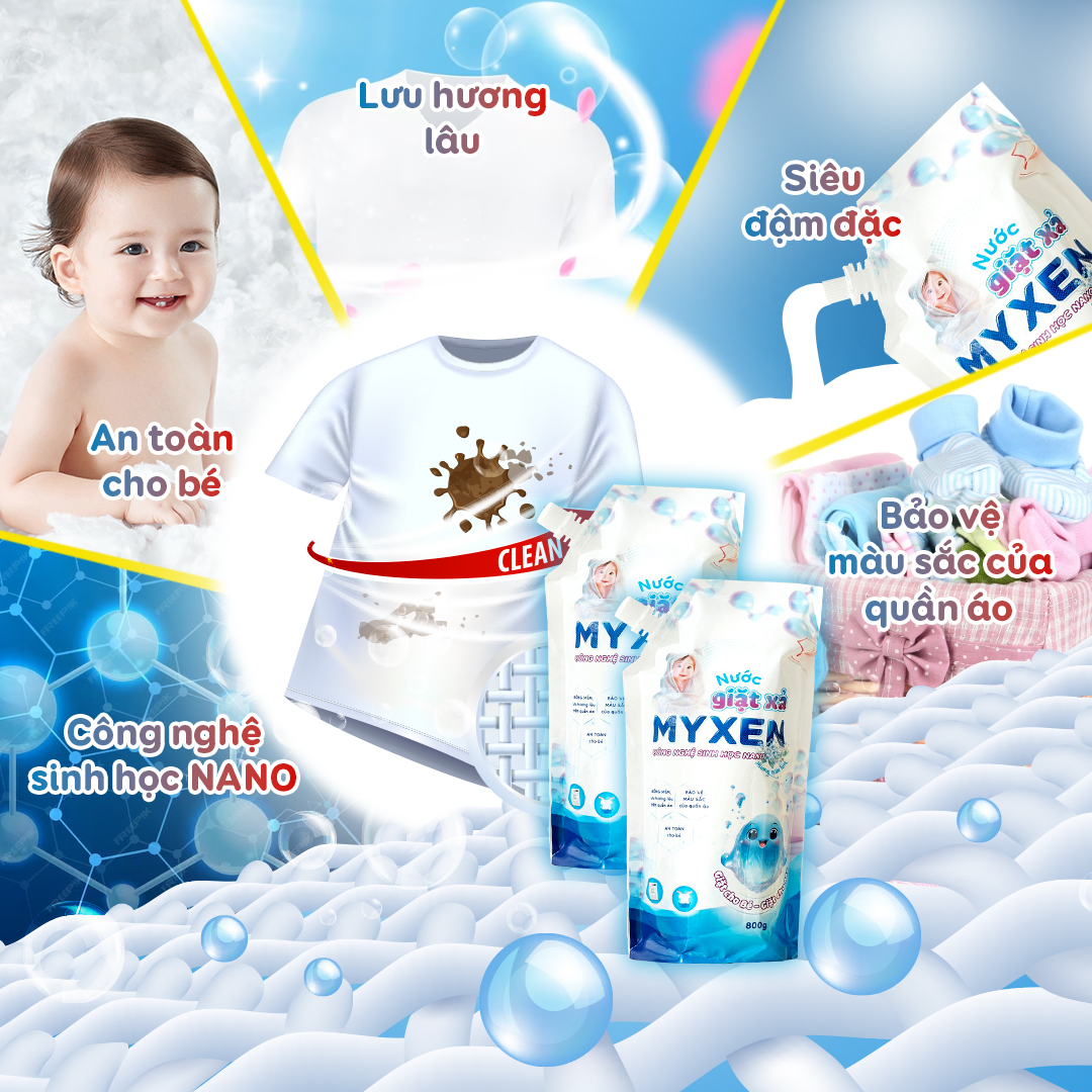 Nước Giặt Xả MYXEN