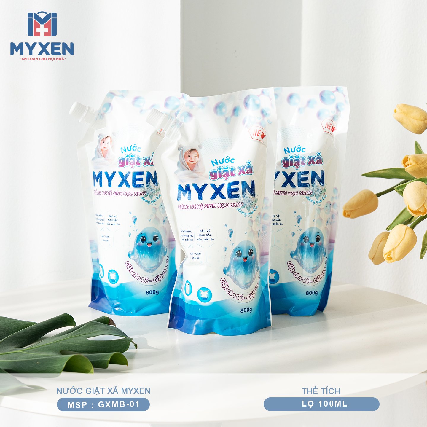 Nước Giặt Xả MYXEN