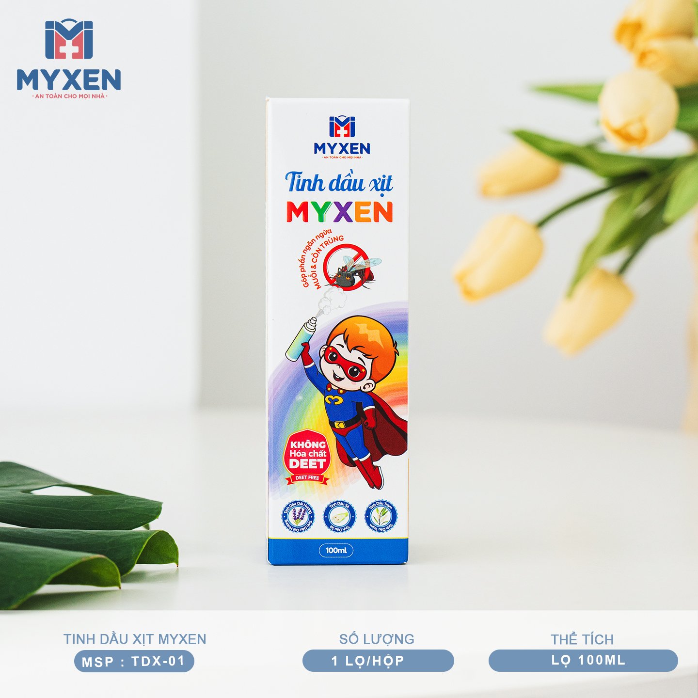 Tinh Dầu Xịt MYXEN