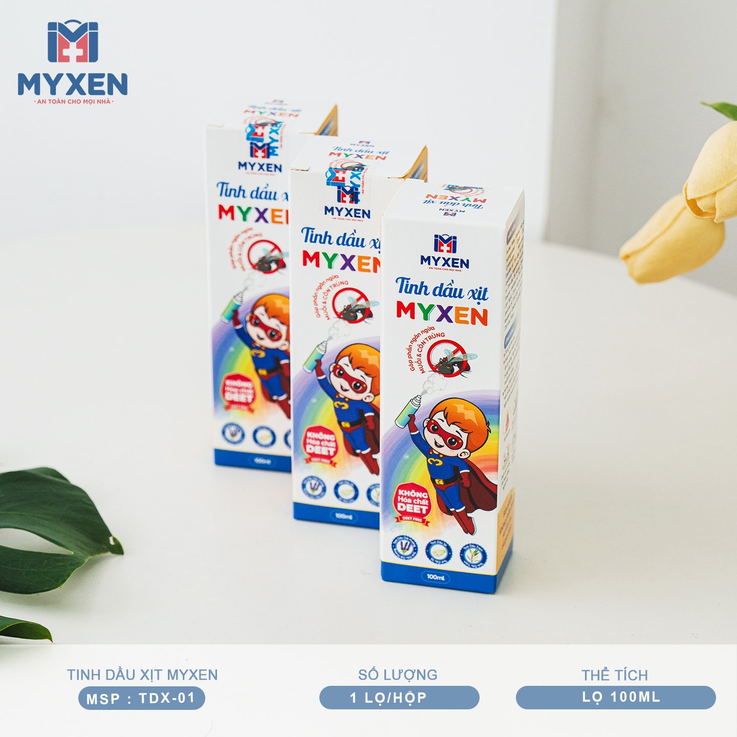 Tinh Dầu Xịt MYXEN