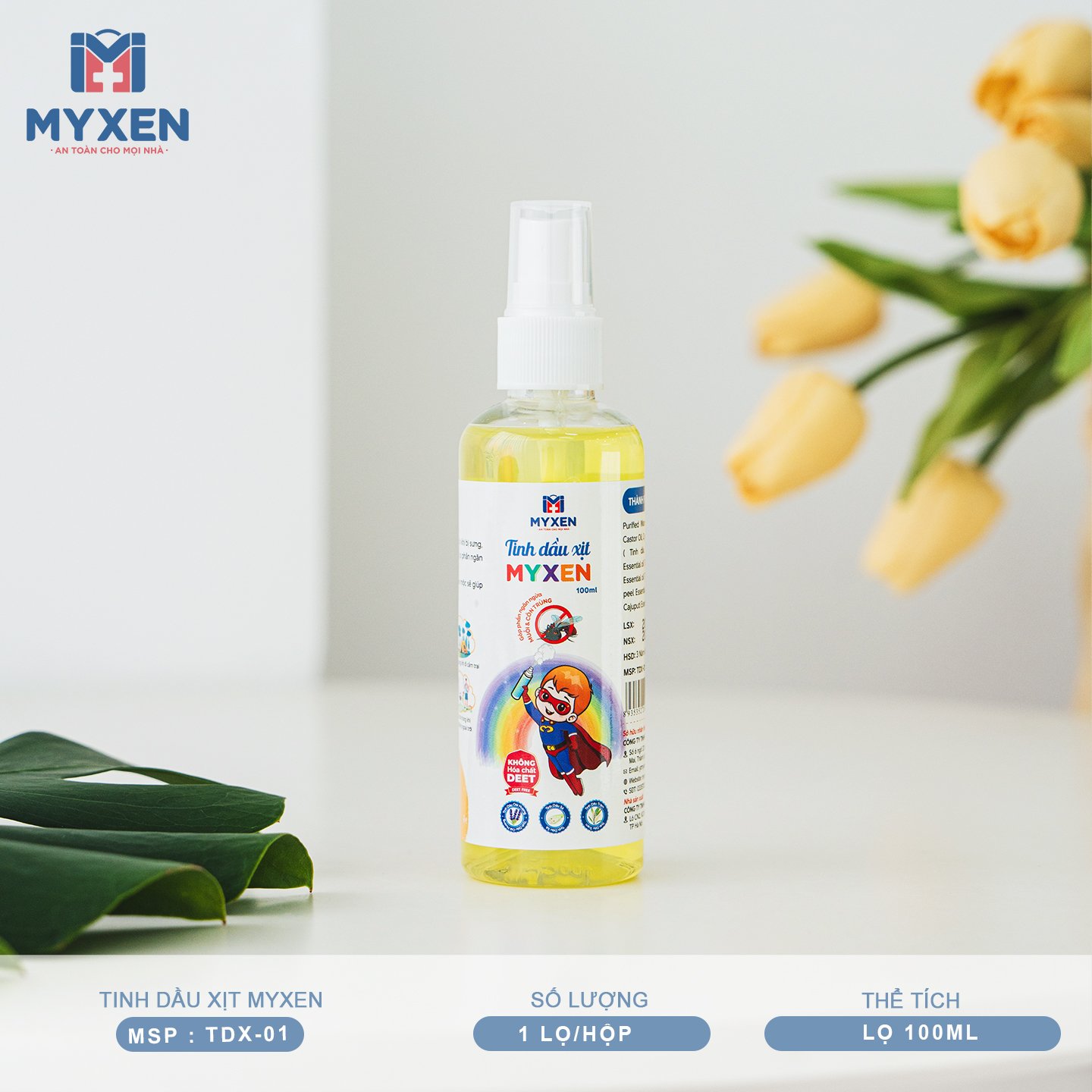 Tinh Dầu Xịt MYXEN