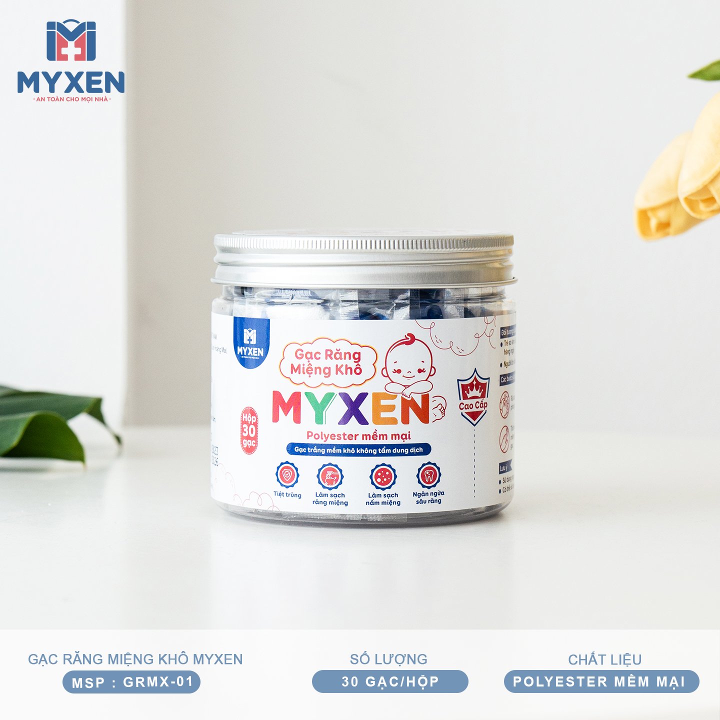 Gạc Răng Miệng Khô MYXEN