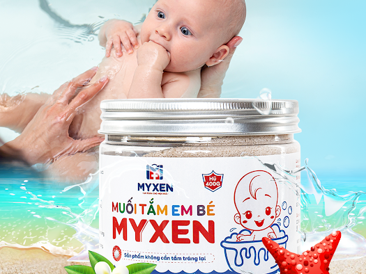 Muối Tắm Em Bé MYXEN