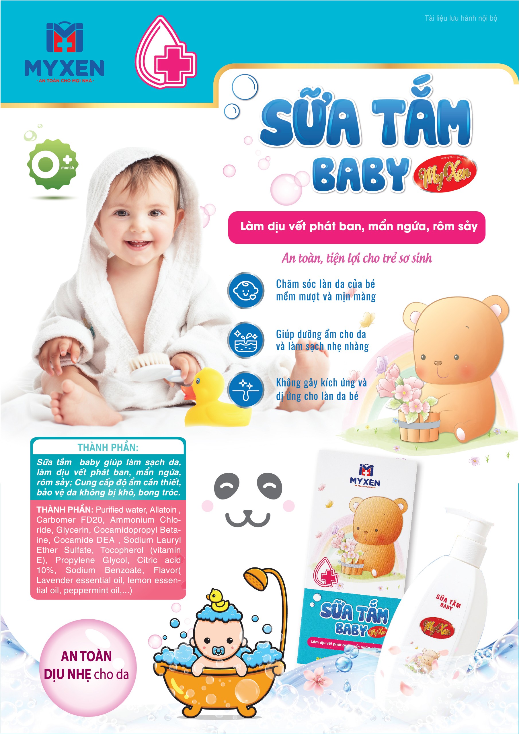 Sữa Tắm BABY MYXEN