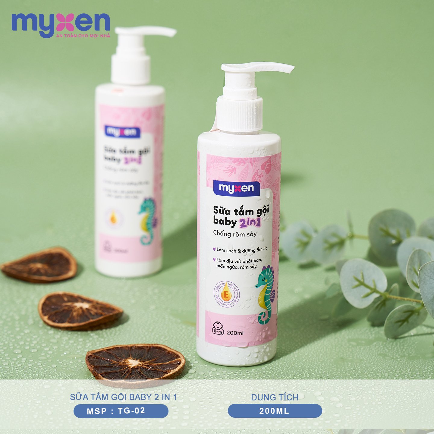 Nước Tắm Gội BABY 2 IN 1