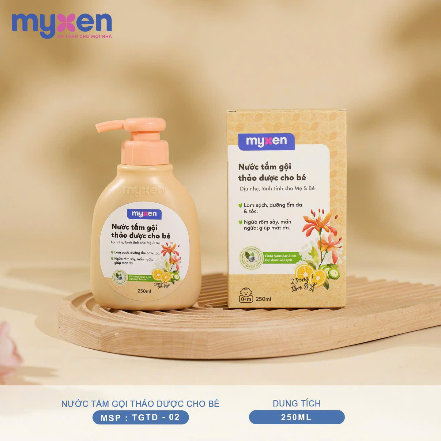 Nước Tắm Gội Thảo Dược Cho Bé