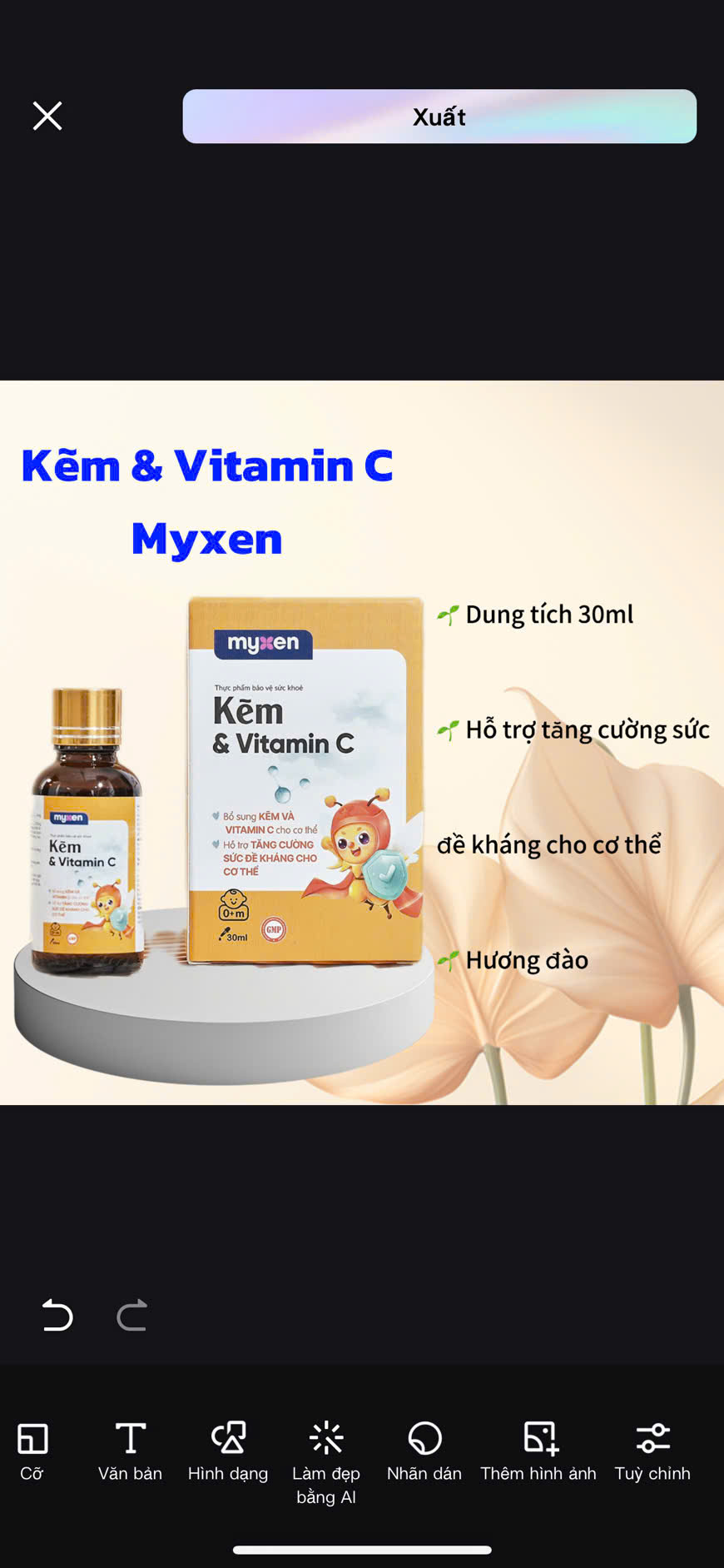 Kẽm & VITAMIN C